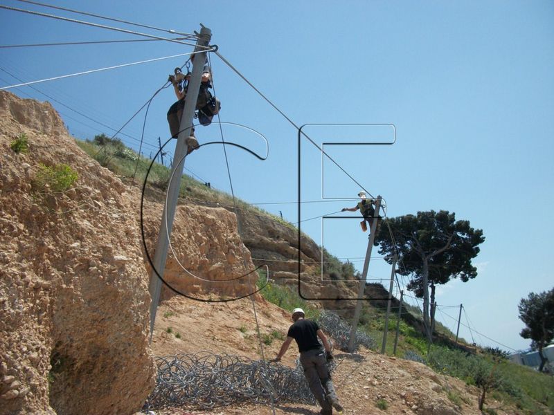 Moe pour la mise en sécurité de la falaise de Mourepiane - Marseille (13)